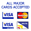 We Accept Credit Cards